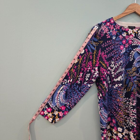 TALBOT 100% CASHMERE MULTI-COLORED SWEATER - Picture 5 of 8